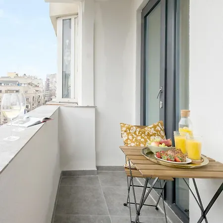 Sunny 2br Flat - Amzei Square - Amazing Terrace *