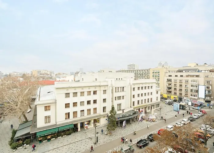 Sunny 2br Flat - Amzei Square - Amazing Terrace Apartman Bukarest