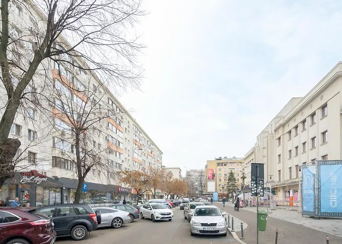 Sunny 2br Flat - Amzei Square - Amazing Terrace Apartman Bukarest