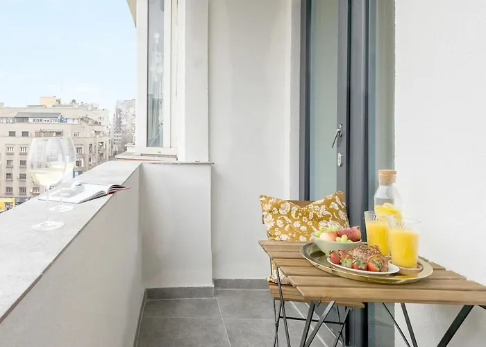 Sunny 2br Flat - Amzei Square - Amazing Terrace *